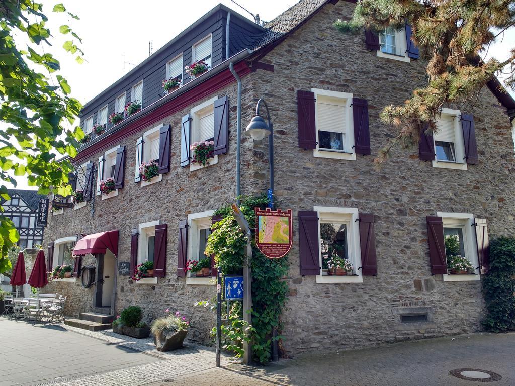 קוברן-גונדורף Hotel Garni Altes Winzerhaus Moselschaenke מראה חיצוני תמונה