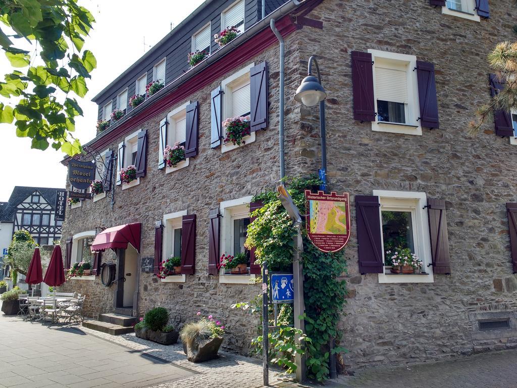 קוברן-גונדורף Hotel Garni Altes Winzerhaus Moselschaenke מראה חיצוני תמונה