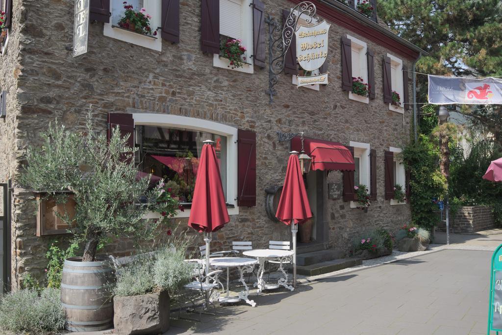 קוברן-גונדורף Hotel Garni Altes Winzerhaus Moselschaenke מראה חיצוני תמונה